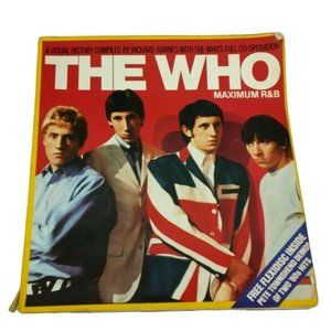 The Who 1982 Book Magazine Maximum R & B Visual History Richard Barnes B/W Color
